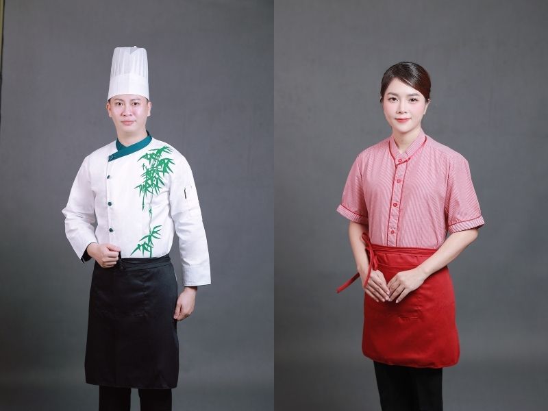 Các Kiểu Áo Đồng Phục Nhà Hàng Phổ Biến Hiện Nay - Áo đồng phục sơ mi