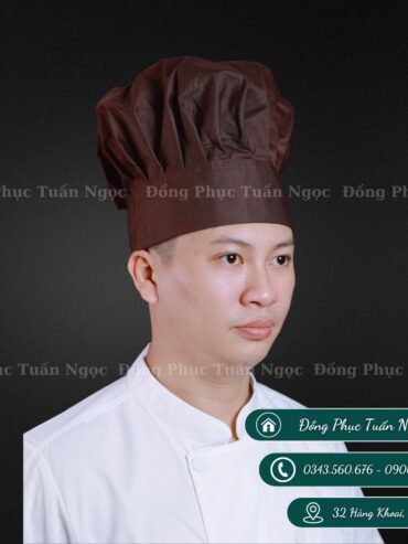 Mũ đầu bếp hình nấm mẫu 01