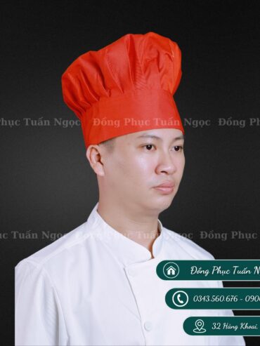 Mũ đầu bếp hình nấm mẫu 05
