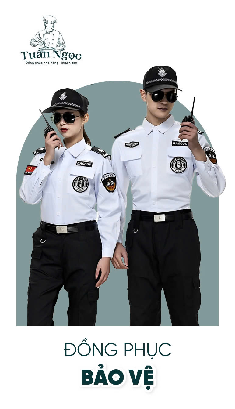 Poster đồng phục bảo vệ