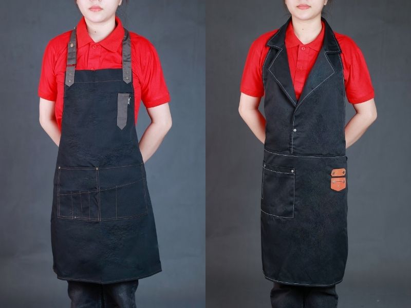 tạp dề và mũ đầu bếp - 1