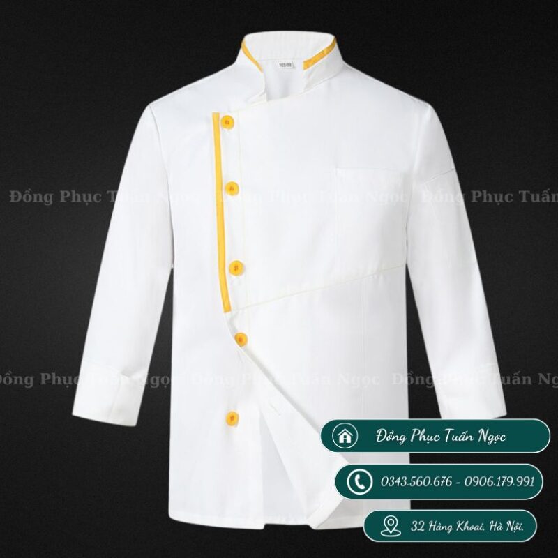 Áo bếp dài tay mẫu 28 - 3