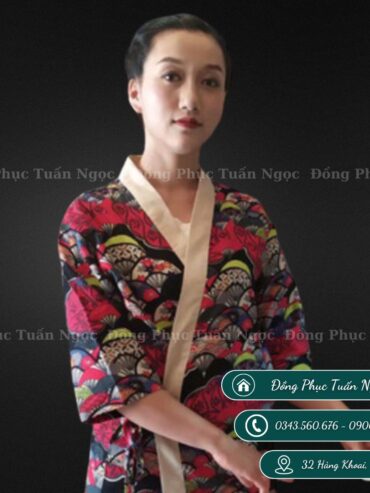 Áo bếp nhật tay lỡ 49