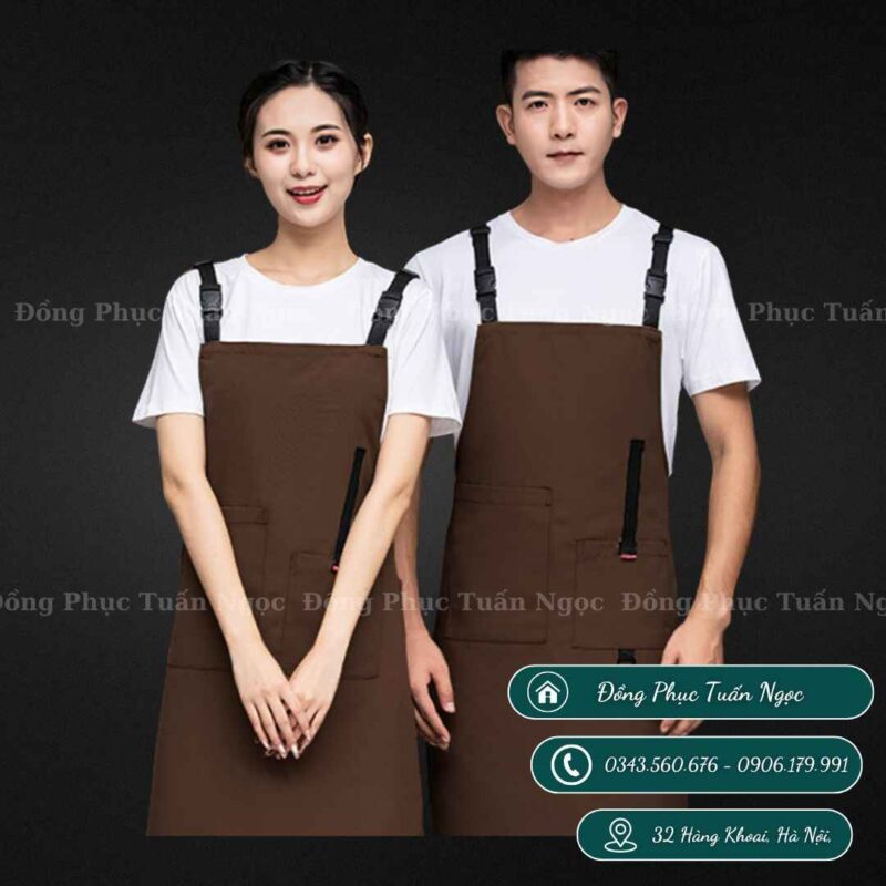 Tạp dề tàu dây dù mẫu 11 - 2