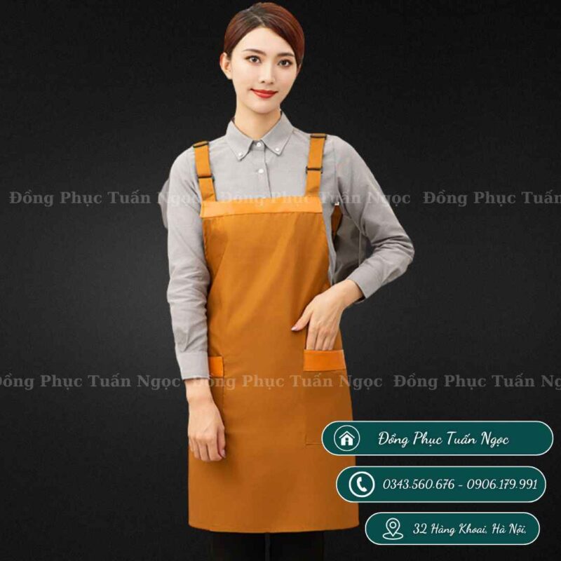 Tạp dề tàu pha cam mẫu 08 - 3