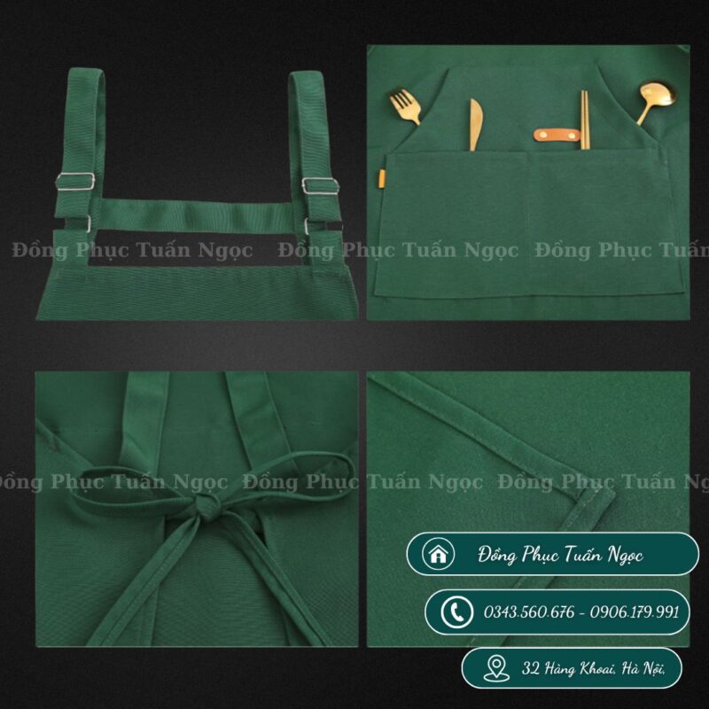 Tạp dề tàu quai vai nẹp 07 - 2