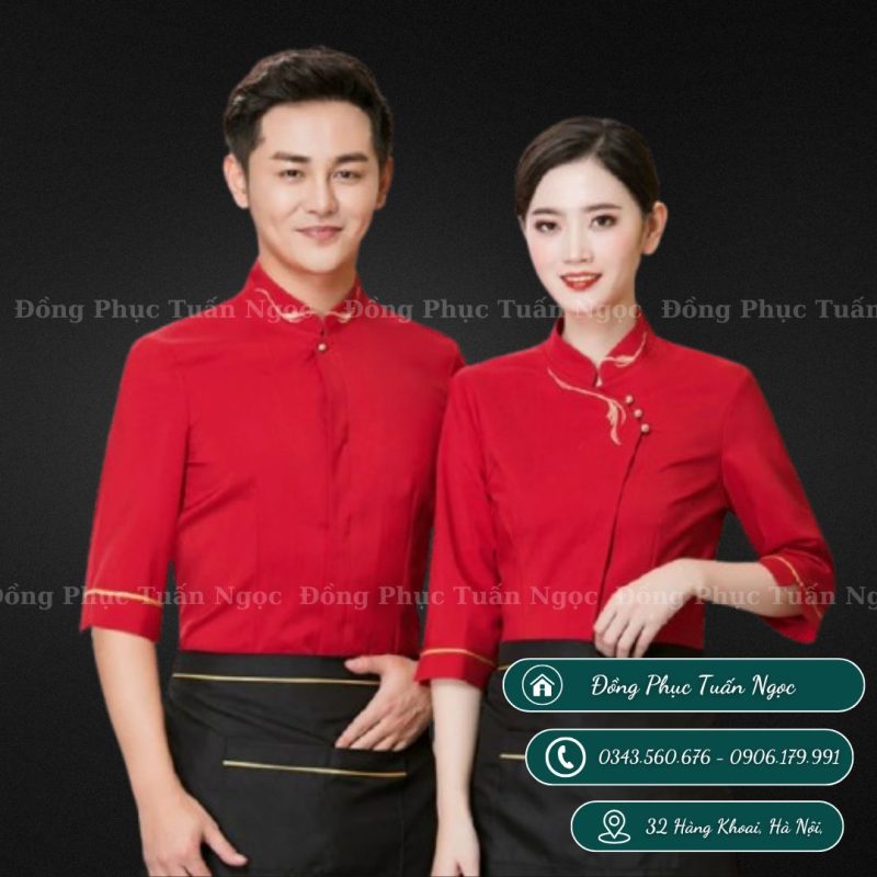 Áo bàn NV mẫu 07 - 1