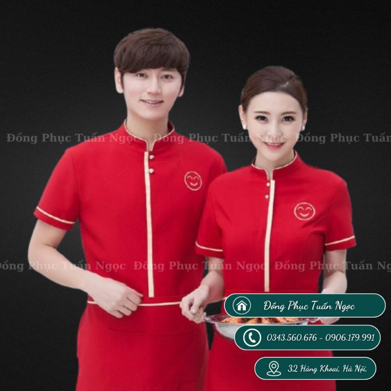 Áo bàn NV mẫu 08 - 1