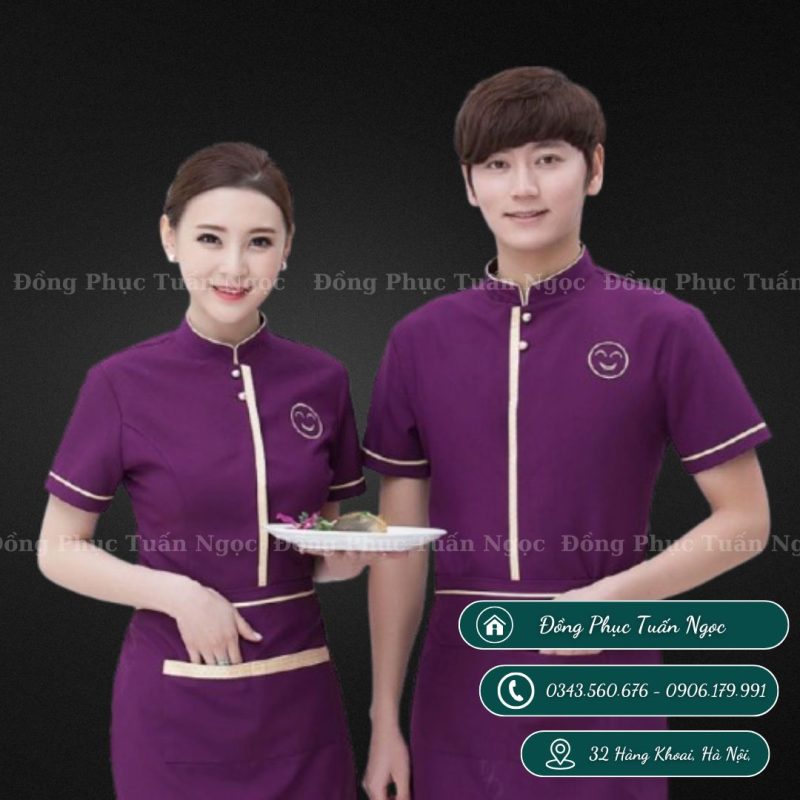 Áo bàn NV mẫu 08 - 2