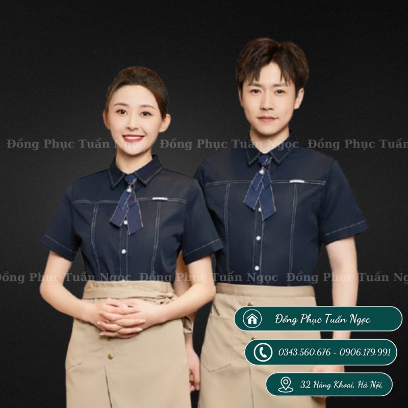 Áo bàn NV mẫu 10 - 3