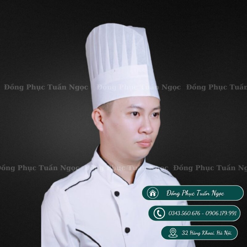 Mũ bếp giấy thấp mẫu 11 - 2